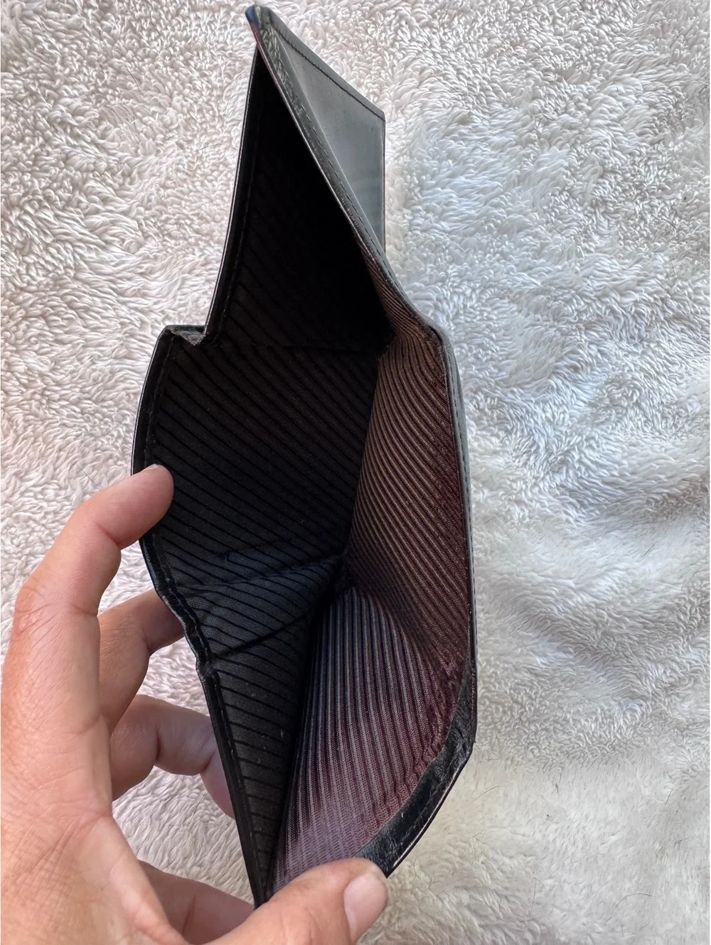 vintage Prince Gardner trifold wallet crafted from Top Grain Cowhide
